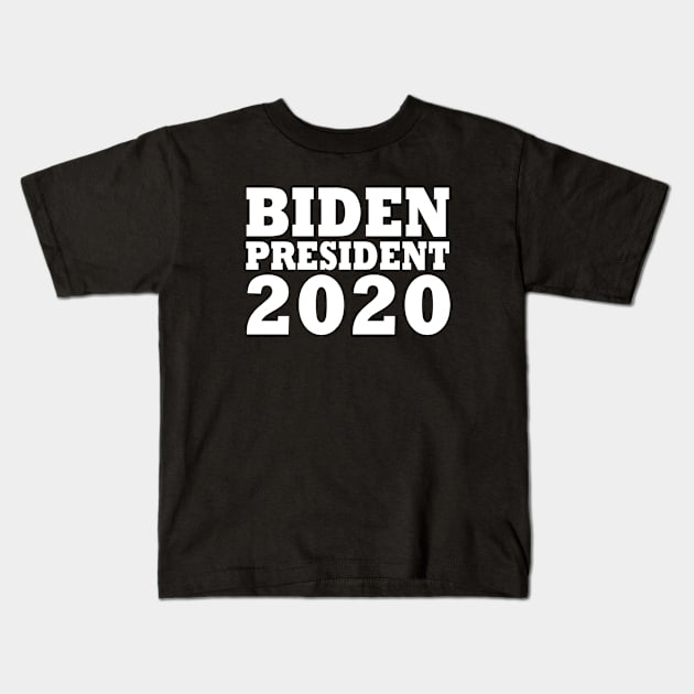 joe biden Kids T-Shirt by Milaino